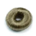 Blonde synthetic hair bun (large)