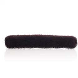 Hair bun, brown