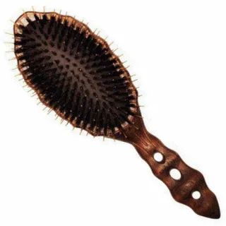 Y.S.PARK 651 Luster Wood soft cushion hairbrush