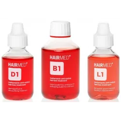 Hairmed Synergy Strength D1 B1 L1 komplekts pret matu zudumu