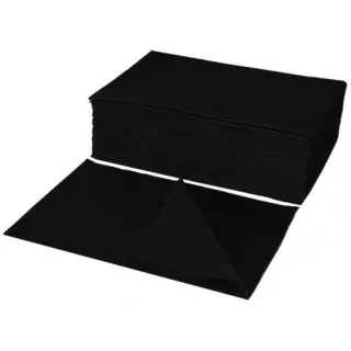 Eko-Higiena BLACK perforated towels (70x40)