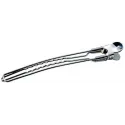 Comair chrome hair clips