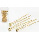 JZA hair pins with crystal