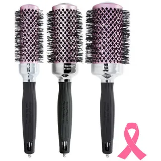 Olivia Garden NanoThermic Ceramic + Ion Think Pink hairbrush