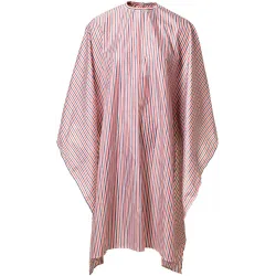 BraveHead pinstriped apron with leather pockets
