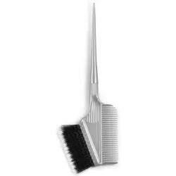 Bratt dye brush with a comb