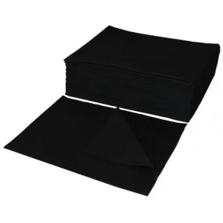 Eko-Higiena BLACK perforētie dvieļi (70x50)
