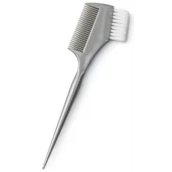 Bratt soft dye brush with a comb