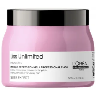 L'Oreal Professionnel Serie Expert Liss Unlimited maska (500ml)