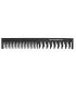 Hercules Sagemann 97/285 Shot Cut Tiger hair thinning comb