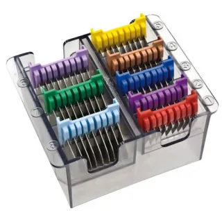 Moser stainless steel attachment comb set
