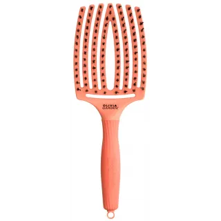 Olivia Garden Fingerbrush Combo Large Coral plaukų šepetys