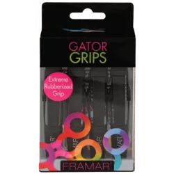 FRAMAR Gator Grips Black matu sprādzes