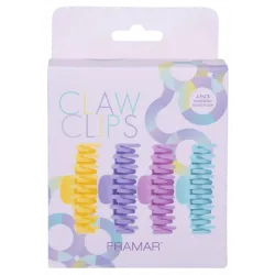 FRAMAR Claw Clips Pastel matu sprādzes