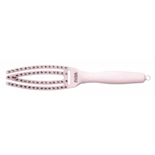 Olivia Garden Fingerbrush Combo Pastel Pink Small hairbrush