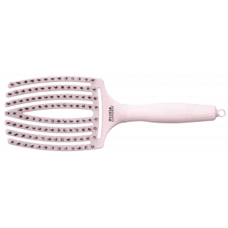 Olivia Garden Fingerbrush Combo Pastel Pink Large hairbrush