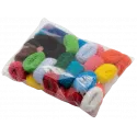 JZA Mix Thick hair ties