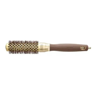 Olivia Garden Expert Blowout Shine Gold plaukų šepetys (25mm)