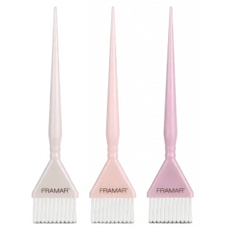 FRAMAR Glazed Donut Triple Threat color brush set