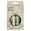 FRAMAR Gator Grips Sage заколки крокодильчик