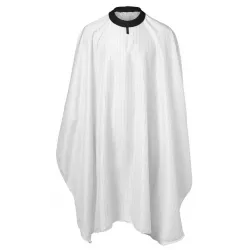 Bratt Trading Pinstripe cutting cape with silicone neck