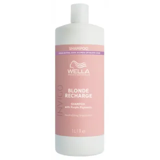 Wella Professionals Invigo Blonde Recharge Cool Blonde šampūns (1000ml)