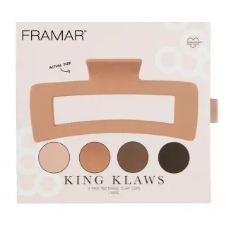 FRAMAR King Klaws Neutral заколки-крабик