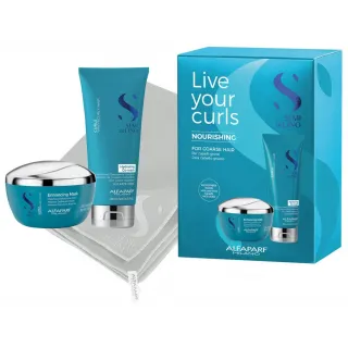 Alfaparf Milano Semi di Lino Curls gift box