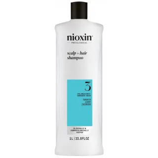 Nioxin Scalp+Hair System 3 shampoo (1000ml)