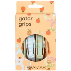 FRAMAR Gator Grips Quilted hair clips