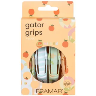 FRAMAR Gator Grips Quilted заколки крокодильчик