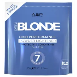 A.S.P Expert Haircare System Blonde High Performance white powder lightener