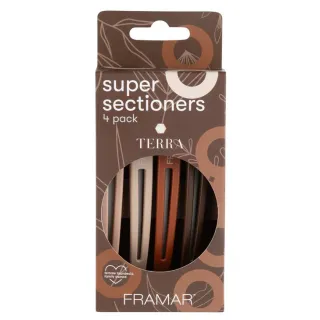 FRAMAR Super Sectioners Terra заколки для волос