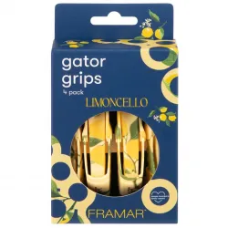 FRAMAR Gator Grips Limoncello hair clips