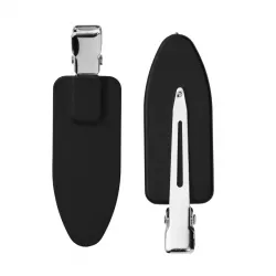 BraveHead Rubberized Black зажимы для волос (1 шт.)