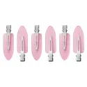 BraveHead Rubberized Pink зажимы для волос (6 шт.)
